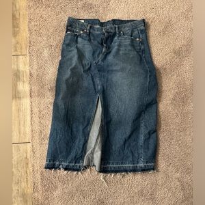 Gap Denim Maxi Skirt